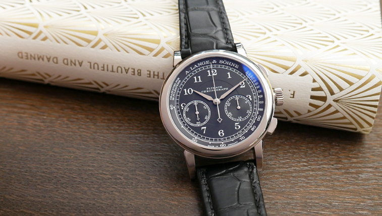 The A. Lange & Sohne Replica Watch with Grey Dial